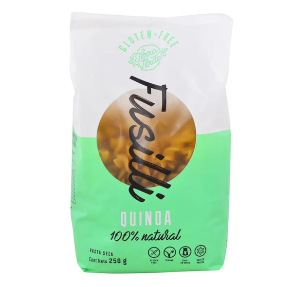 Pasta seca fusilli de quinoa - Terra Verde