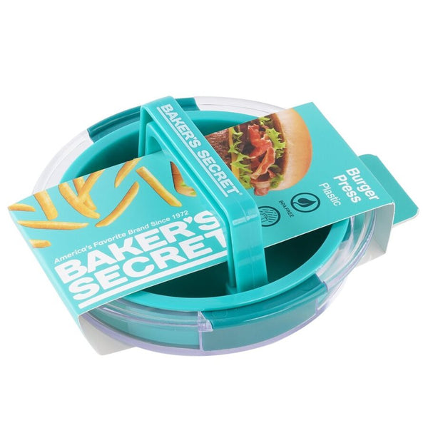 PRENSA PARA HAMBURGUESA 14CM PLASTICO