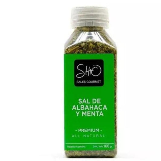 Sal de albahaca y menta all natural - Shio