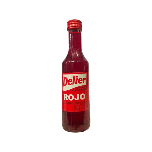 Colorante rojo - Delier