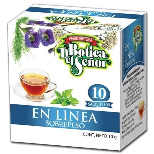 Té en linea 10 saquitos-  Botica Del Señor