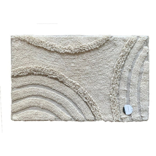 ALFOMBRA FLEECE C/FLECOS 50X80CM CIRCULOS