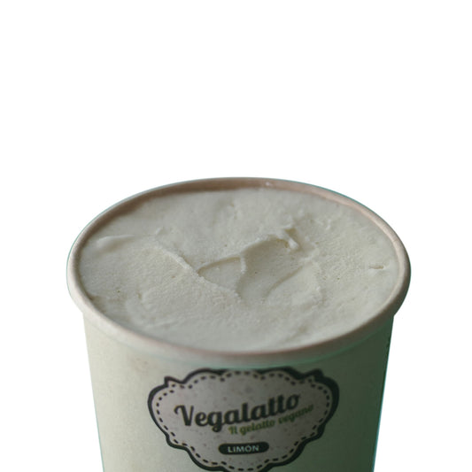 Helado de limon vegano - Vegalatto