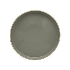 PLATO DE MESA D27x3CM VERDE SALVIA