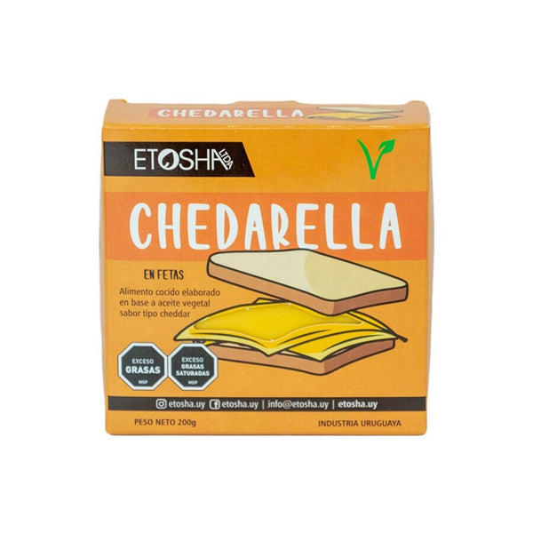 Fetas sabor cheddar - Etosha