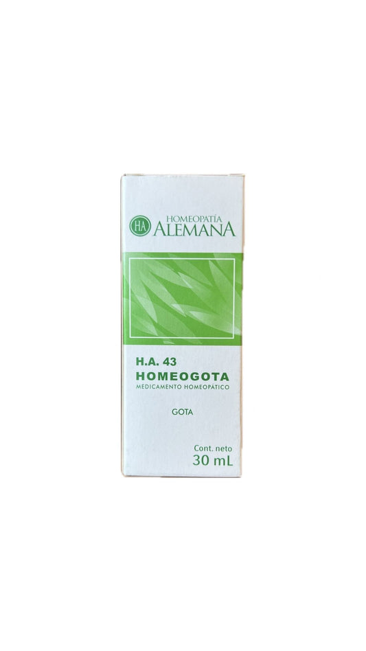 Homeogota 43 - Homeopatia alemana