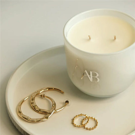 VELA AROMATIVA 340G COCONUT LIME BLANCO