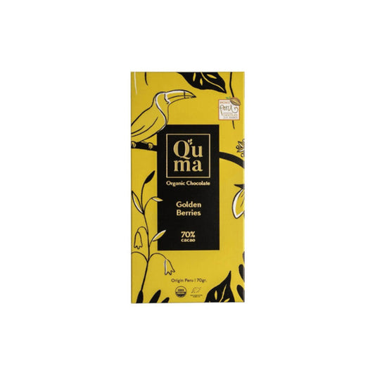 Chocolate con aguaymanto - Quma