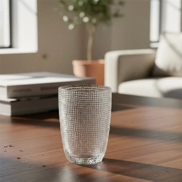 VASO DOF DE VIDRIO 300ML INCOLORO MUSELINA