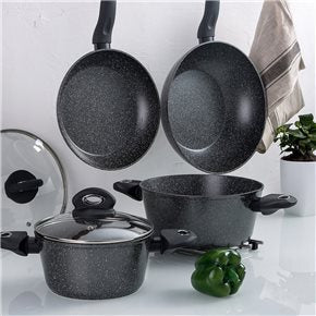 SARTEN 28X5.2CM ALUMINIO FORJADO INDU ORION BERGNE