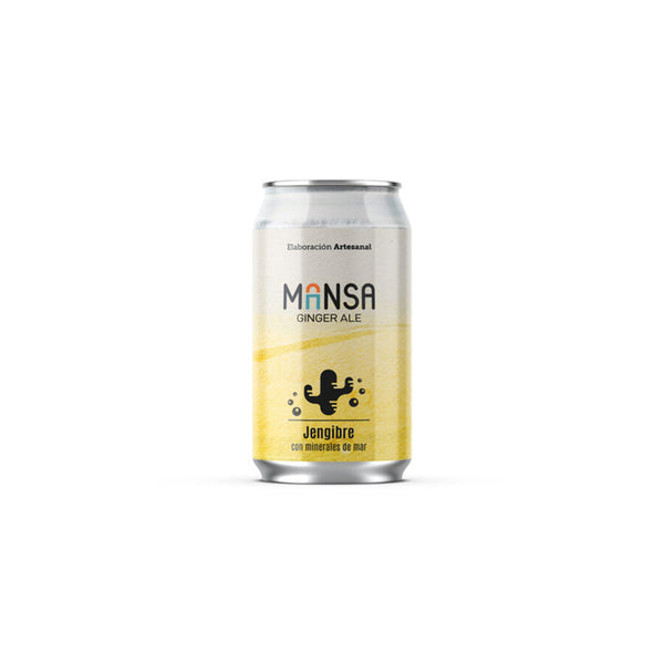 Kombucha jengibre 350 ml - Mansa