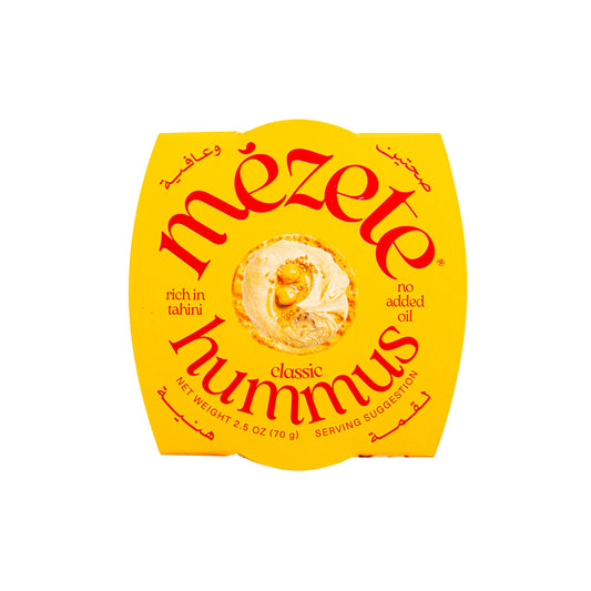 Hummus de garbanzo c/pimientos 200g - Mezete