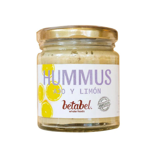 Hummus ajo y limón - Betabel