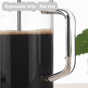 CAFETERA/TETERA FRENCH DOBLE PARED 600ML EN VIDRIO