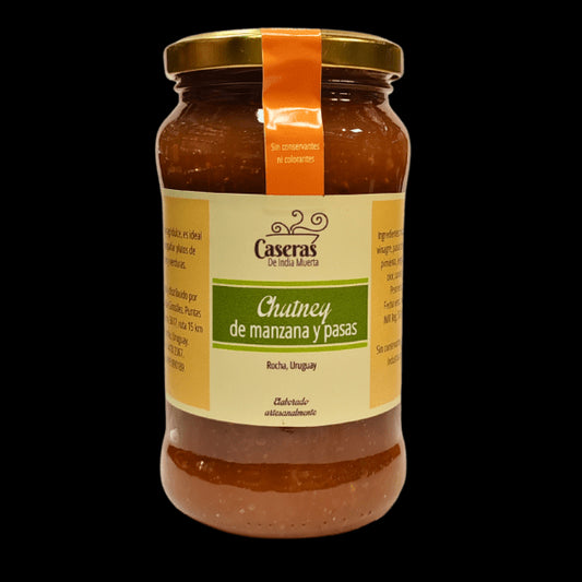 Chutney de manzana y pasas - Caeras de Inida Muerta