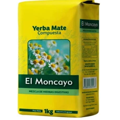 Yerba mate compuesta hierbas digestivas 1 kg - El Moncayo