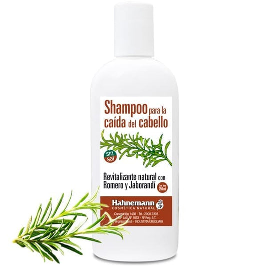 Shampoo natural con romero y jaborandí - Hahnemann