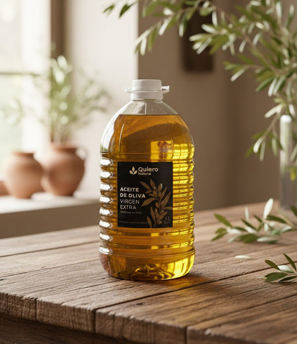 Bidones Aceite de oliva Virgen Extra Quiero Natural