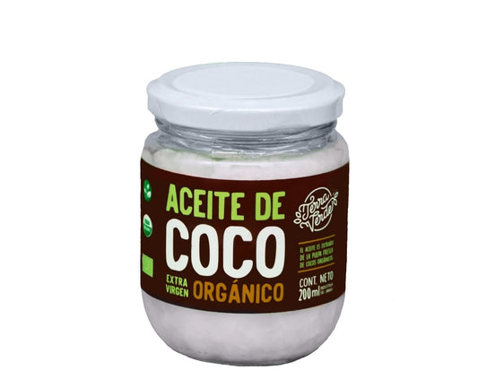 Aceite de coco organico 200ml - Terra Verde