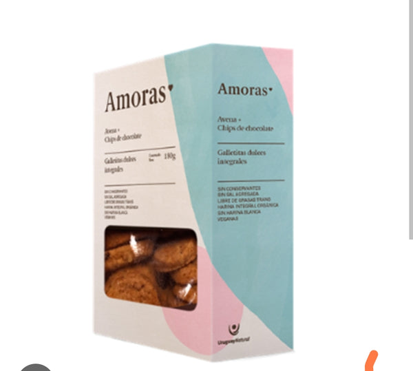 Galletitas integrales de chispas de chocolate - Amoras