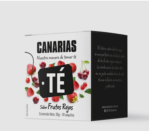 Té sabor frutos rojos - Canarias